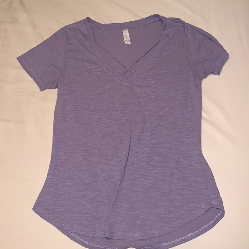 Altar’d State Medium Purple Strappy T-Shirt
